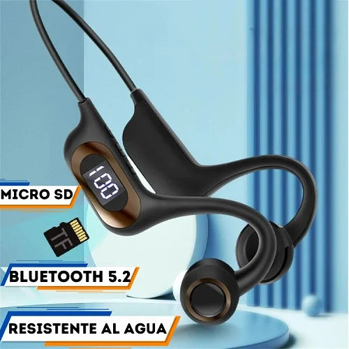Auralink®- Audífonos de transmisión ósea + adaptador 5.0