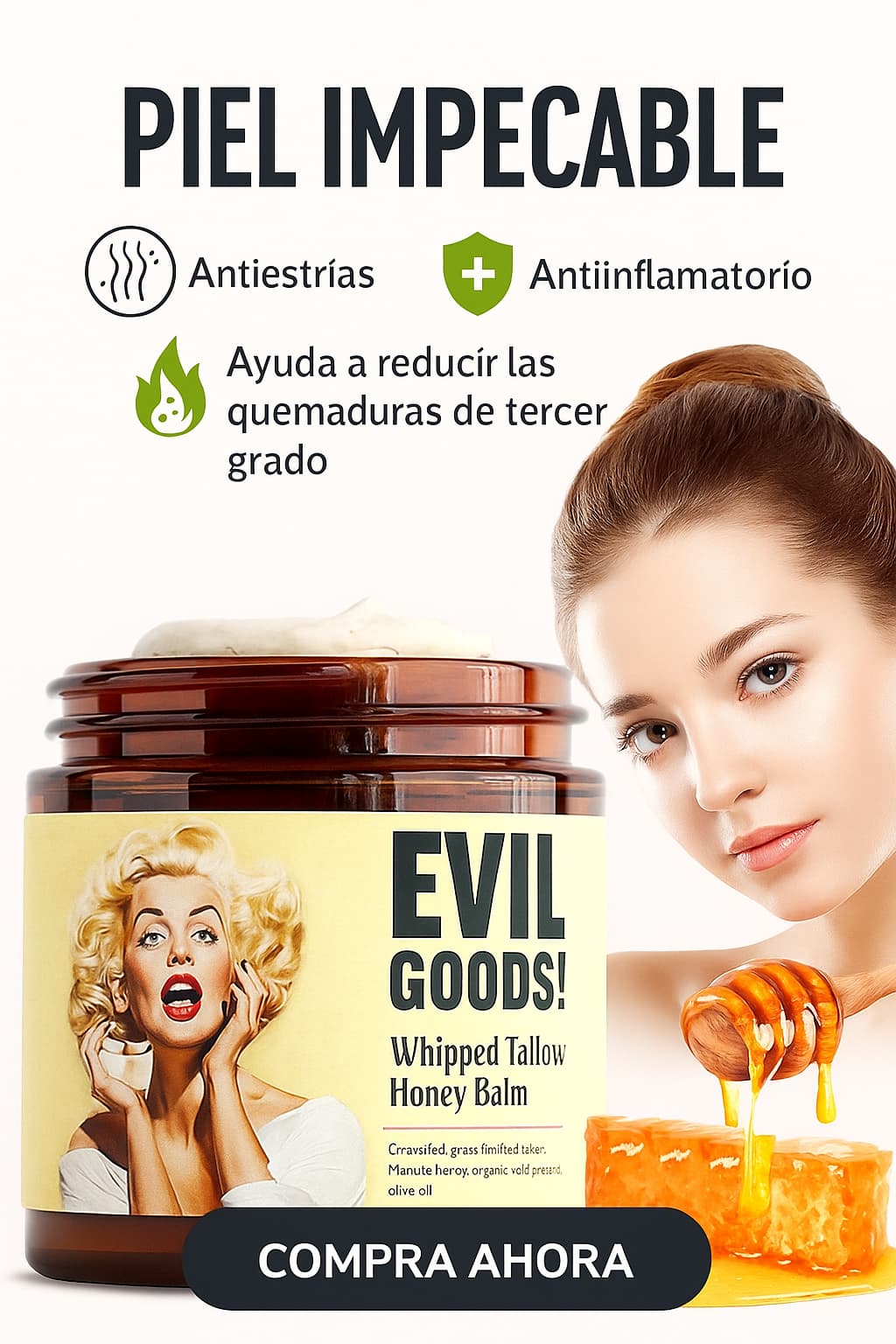 Bálsamo de Cebo De Res Evil Goods® – El Héroe de tu Piel Sensible y Maltratada.
