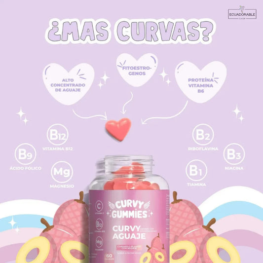 Gomitas para moldear tu figura- Curvy Gummies.