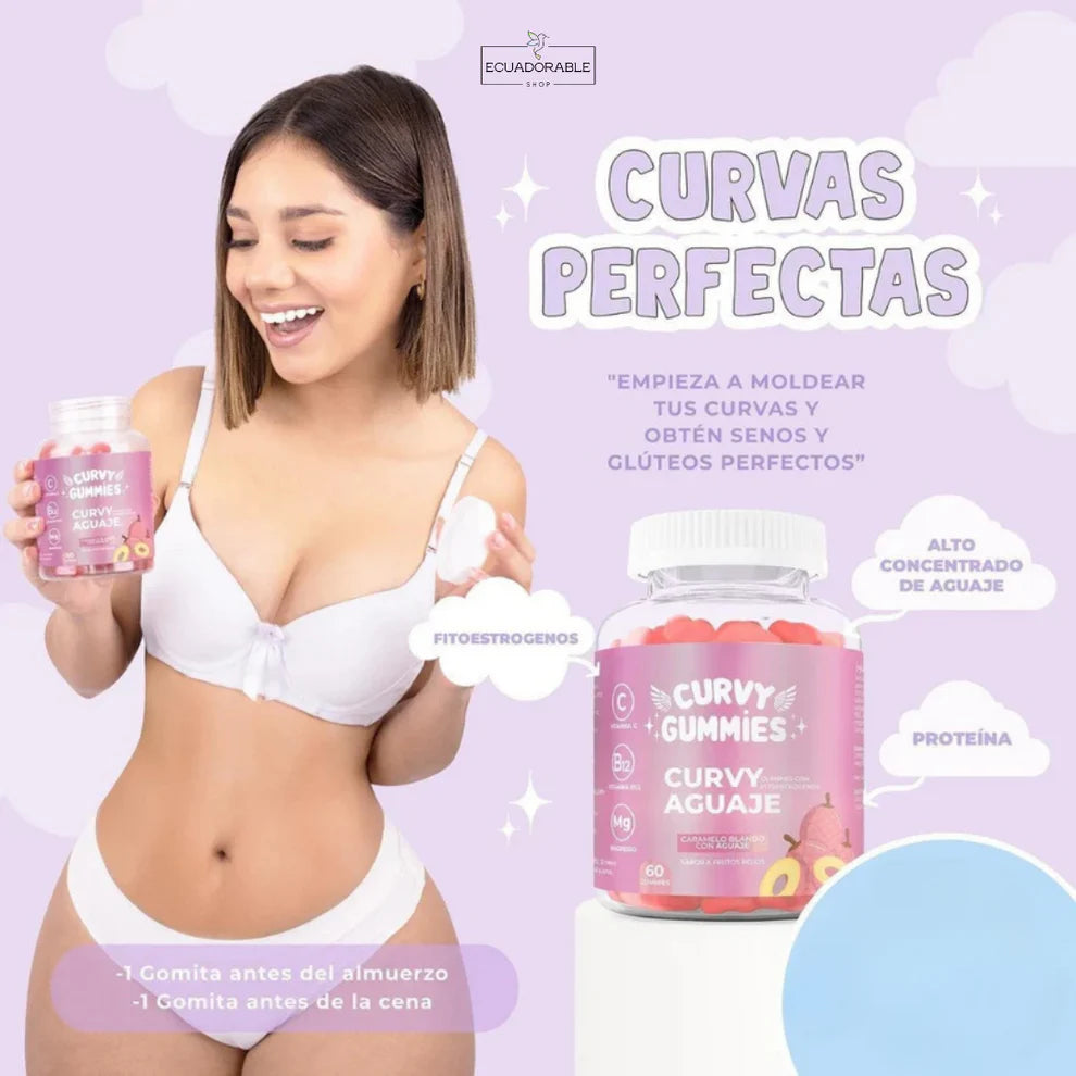 Gomitas para moldear tu figura- Curvy Gummies.