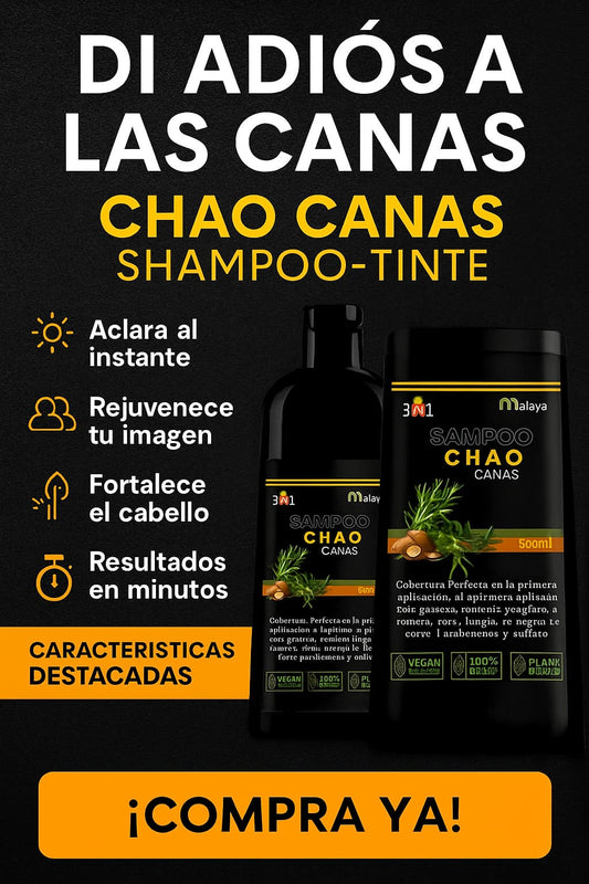 BioTress Chao Canas- Devuelvele vida y color a tu cabello.