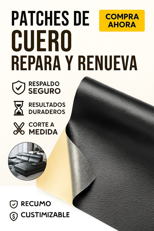 Adhesivo reparador de cuero- Repara tus superficies de cuero al instante.