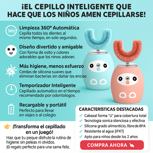 Dientín™- Haz que cepillarse sea su mejor momento del día.