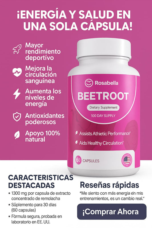 BEETROOT SUPLEMENTO NATURAL