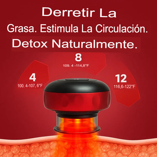 AlivioZen™- Masajeador ventosa para ayudar a mejorar la circulación y quitar la celulitis.